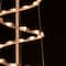 48" x 16" Lighted Spiral Outdoor Christmas Tree with Star